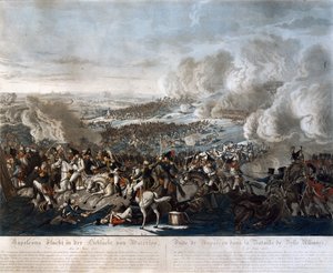 1815年6月18日、ワーテルローの戦いからのナポレオンの飛行
